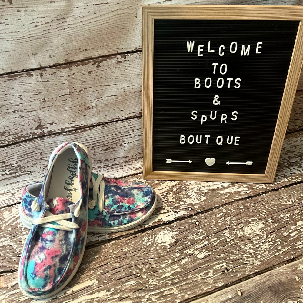 Colorful women’s slip on shoes